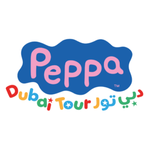peppa dubai tour logo kids entertainment uae