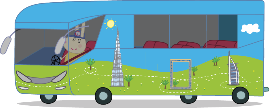Peppa Dubai Tour by Kids Entertainment UAE
